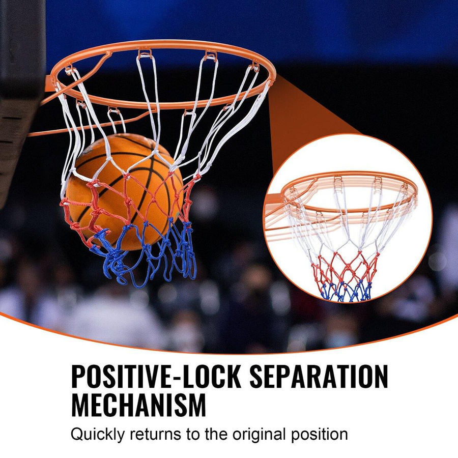 Buying Solutions, MB Basketballkorb Wandtür-montierbar mit Netz Orange - Bild 6