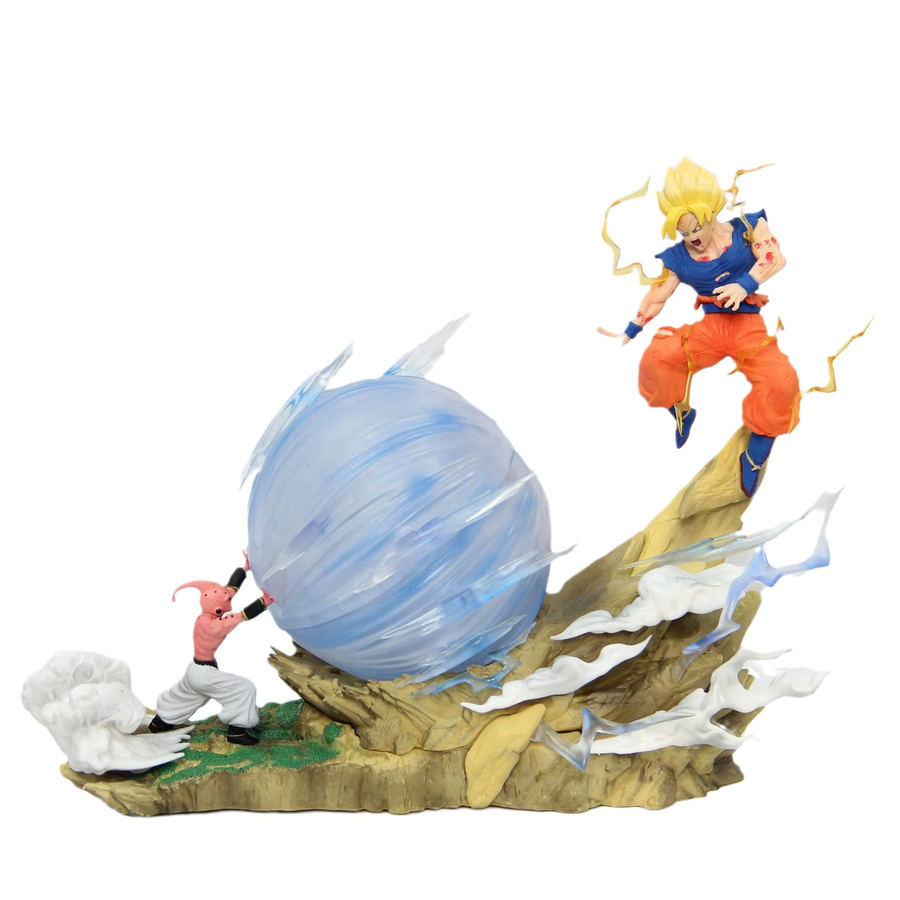 Bandai Dragon Ball Z Buu vs Goku Super Saiyajin Genki Bombe, Action Figur, 21 cm - Bild 3