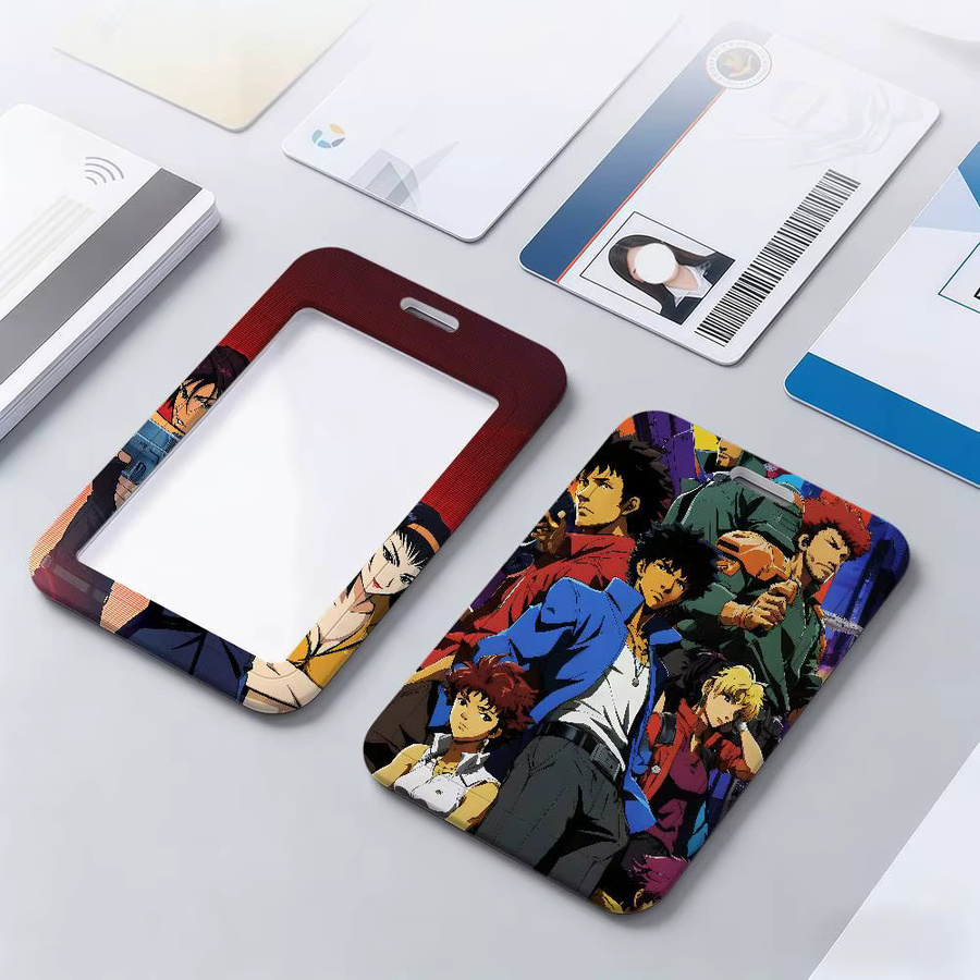 Cowboy Bebop Anime Ausweishalter und Kreditkartenhalter mit durchsichtigem Fenster in Multicolour und Transparent - Bild 5