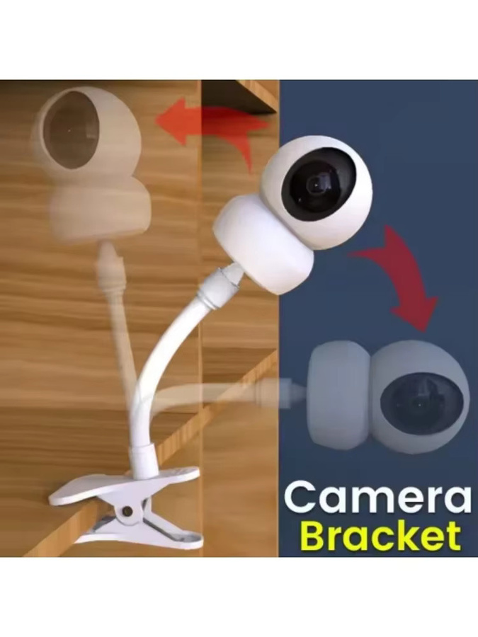 Xiaomi Indoor Kamera Montage Halterung für Schlauch und Vorhangstangen in Weiß - Bild 4
