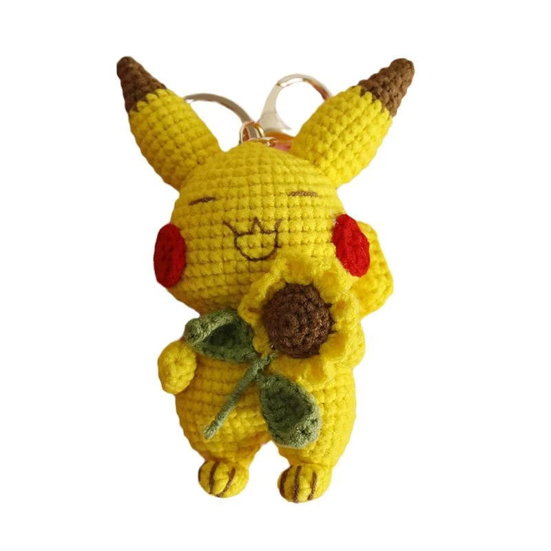 Bandai Cartoon süßer Schlüsselanhänger häkeln Puppe, Strickspielzeug, Unisex - Bild 3