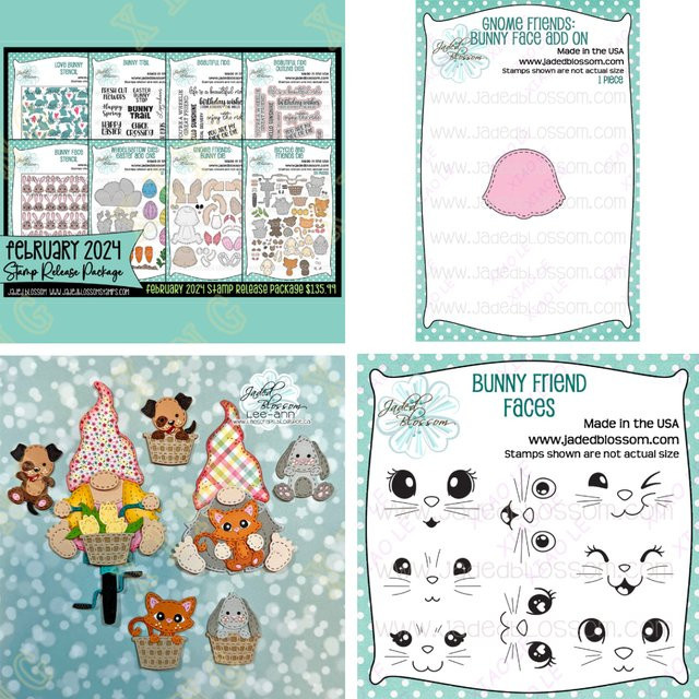 Metall Stanzform für DIY Scrapbook und Bastelarbeiten mit Oster-Gnome und Hasengesicht zur Dekoration von Karten und Tagebüchern - Bild 1