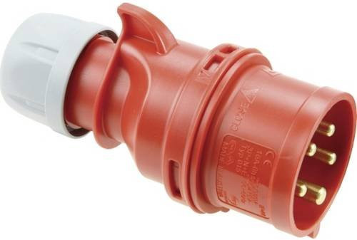 SIROX CEE Stecker 16A 5polig rot IP44 - Bild 1