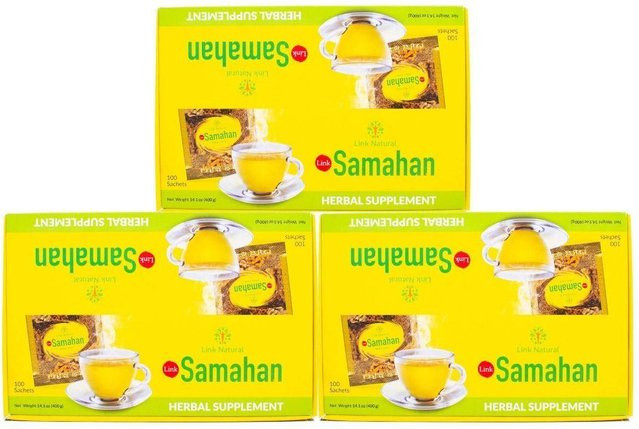 Samahan Kräutertee, koffeinfrei, Teebeutel, 3 x 100 Stück - Bild 1
