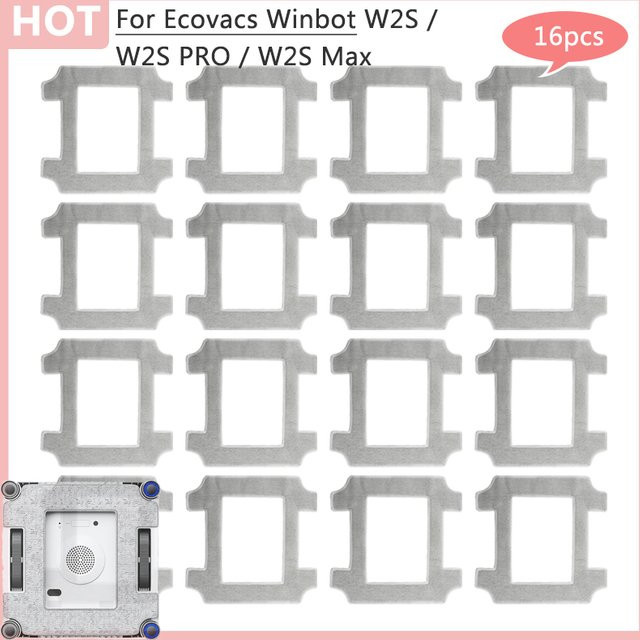 Ecovacs Ersatzteile für Winbot W2S W2S Pro W2S Max Fensterputzroboter Waschbare Mikrofaser-Reinigungstücher - Bild 1
