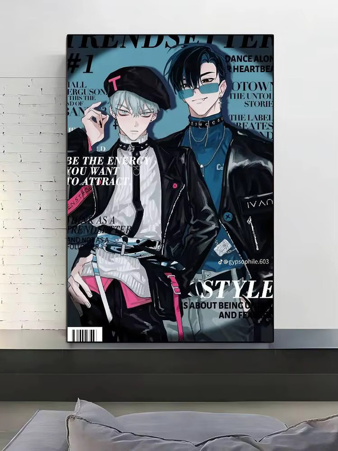 Kayou Anime Wandbild Ivan Till Poster für Wohnzimmer und Schlafzimmer als HD Wandkunst ohne Rahmen - Bild 7