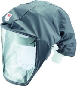 3M Premium Leichthaube S655 Starterpaket in Grau nach EN 166 - Bild 1
