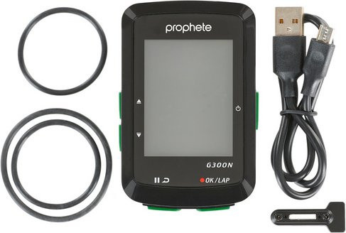 Prophete GPS Fahrradcomputer mit 13 Funktionen in Schwarz - Bild 2