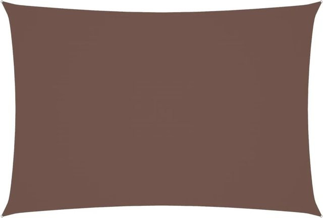 Furnicato Sonnensegel aus PU-beschichtetem Oxford-Gewebe, rechteckig, Braun, B x T: 500 x 300 cm - Bild 1