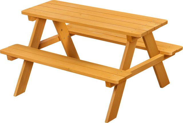 LIVARNO Kinder-Sitzgarnitur aus Holz in Braun - Bild 1