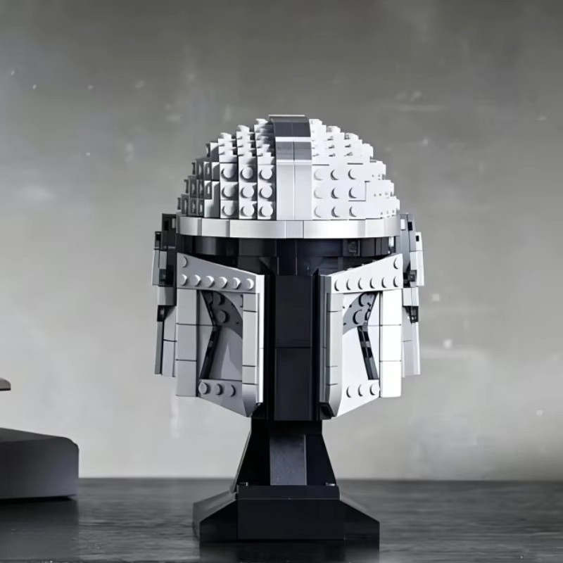 Potdemiel Star Wars Mandalorian Helm, Bausteine Modell, 584 Teile, ab 14 Jahre - Bild 3