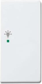 Busch-Jaeger Wippe 2-fach mit Licht-Symbol in studioweiß - Bild 1