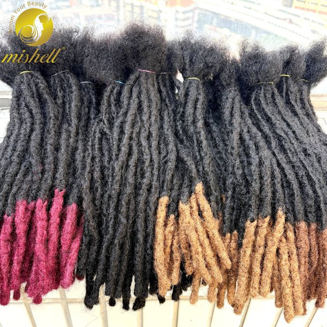 Inter Link Dreadlock-Verlängerungen, 10 Zoll, Echthaar, Unisex - Bild 1