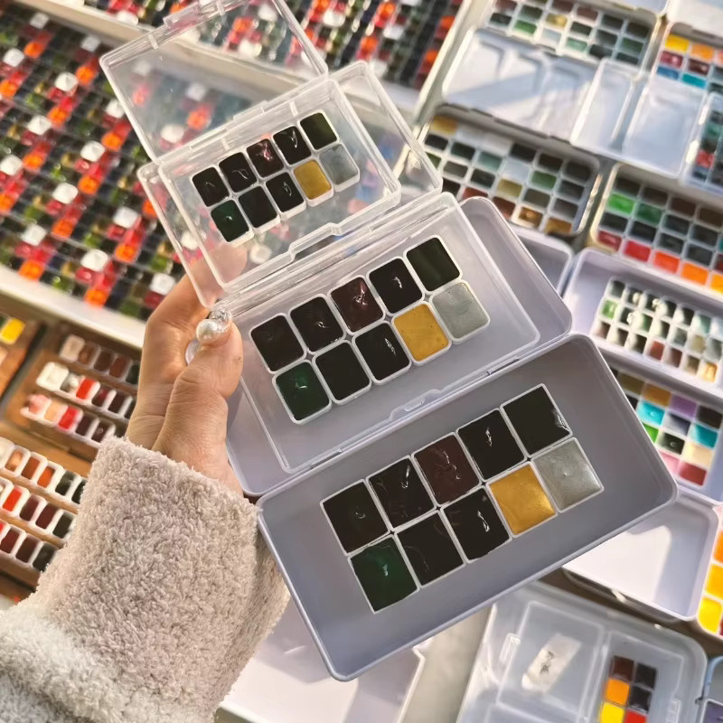 Master Aquarellfarben für Künstler und Schüler, 10 Farben in der Tube, Pink und Multicolour, 10 ml pro Tube - Bild 3