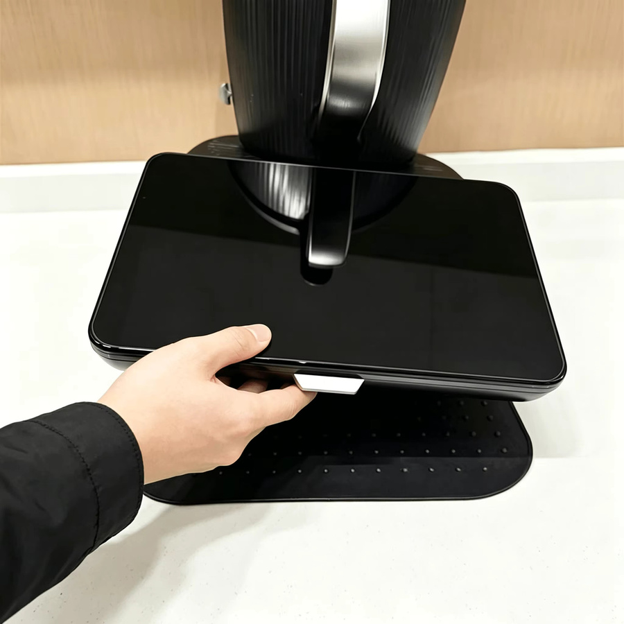 Rutschfeste Silikonmatte für Vorwerk Thermomix TM7 in Schwarz, stoßdämpfende Anti-Rutsch Unterlage - Bild 4
