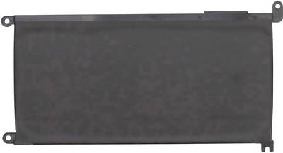 Dell Laptop-Batterie Lithium-Polymer in Schwarz, 3 Zellen, 3684 mAh, 42 Wh, passend für Inspiron 13 53XX, 15 55XX, 17 57XX, Latitude 13 3379, 3189 und Vostro 14 5468, 15 5568 - Bild 1