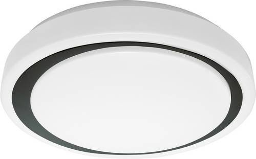 LEDVANCE SMART+ Orbis Moon WiFi LED-Deckenleuchte Tunable White, Durchmesser: 38 cm, 24W, Weiß-Schwarz - Bild 1