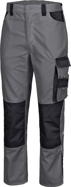 Safety&More Berufshose Extreme in Grau-Schwarz mit Reflexstreifen, Größe M - Bild 1