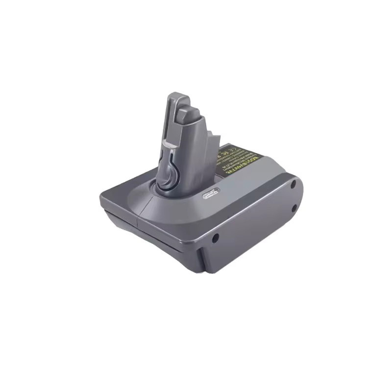 HAKSINKY 3-in-1 Akku-Adapter für 18V Lithium-Akkus von Makita, passend für Dyson V6 V7 V8 Animal Staubsauger, grau - Bild 4