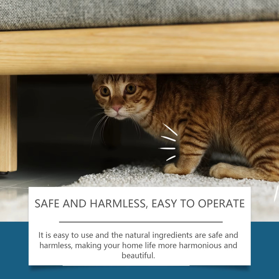 YEGBONG Katze Abschreckung Spray Indoor in Weiß zur Trainingshilfe und zum Schutz von Möbeln, Sofas und Teppichen - Bild 2