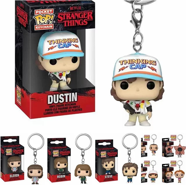 Funko Stranger Things Schlüsselanhänger, Vinyl-Figur, ab 3 Jahren - Bild 1