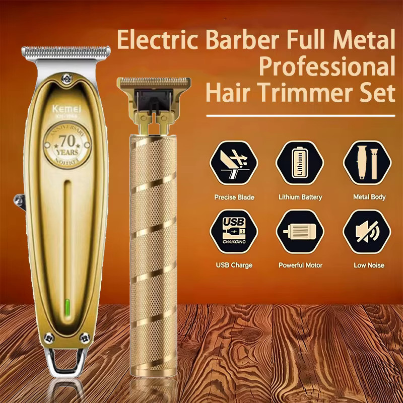 Kemei Haartrimmer, kabellos, gold, Herren - Bild 3