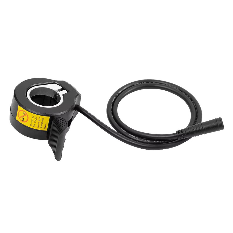 Bafang E-Bike Daumengas in Schwarz für Mid-Drive Motor Conversion Kits zur Geschwindigkeitsregelung - Bild 2