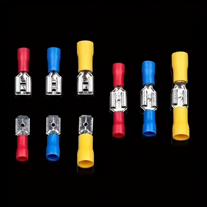 ELECAPITAL Kabelverbinder Set in Multicolor mit Crimp-Spaten, Stoßringen, Gabelanschlüssen und Ringösen - Bild 2
