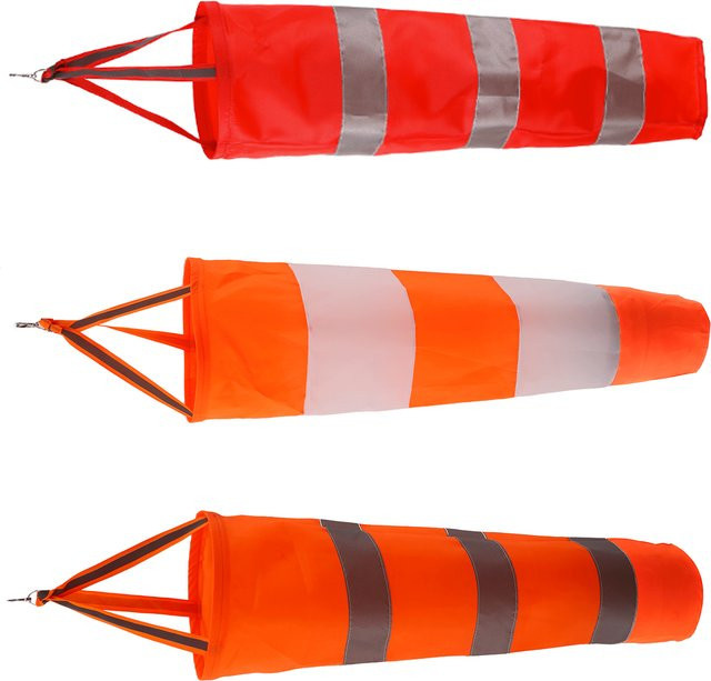 Reflektierender Windsack aus Ripstop-Material zur Wettermessung von Adhere To Fly, Wasserdicht, B/T/H: 60 x 80 x 100 cm - Bild 1
