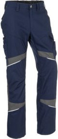 Kübler ACTIVIQ cotton+ Arbeitshose aus Poly-Cotton in Dunkelblau/Anthrazit Größe 50 - Bild 1