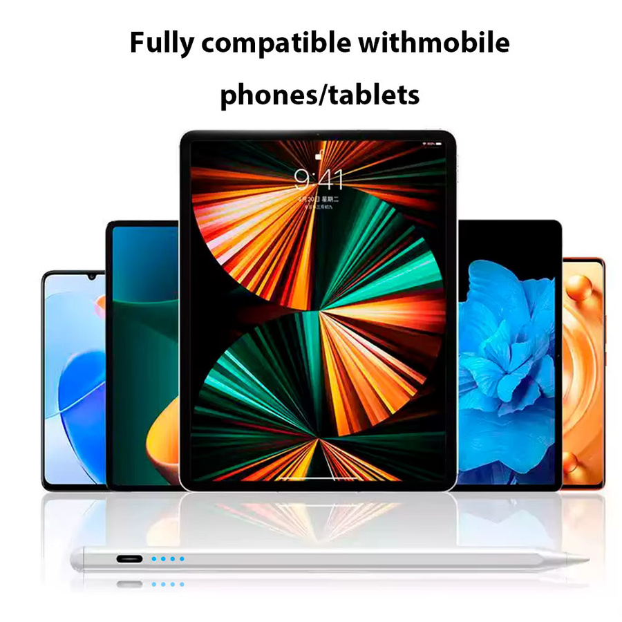 Universal Stylus mit magnetischer Adsorption und schneller Ladefunktion für Android, iOS, Huawei und Xiaomi in Weiß - Bild 2