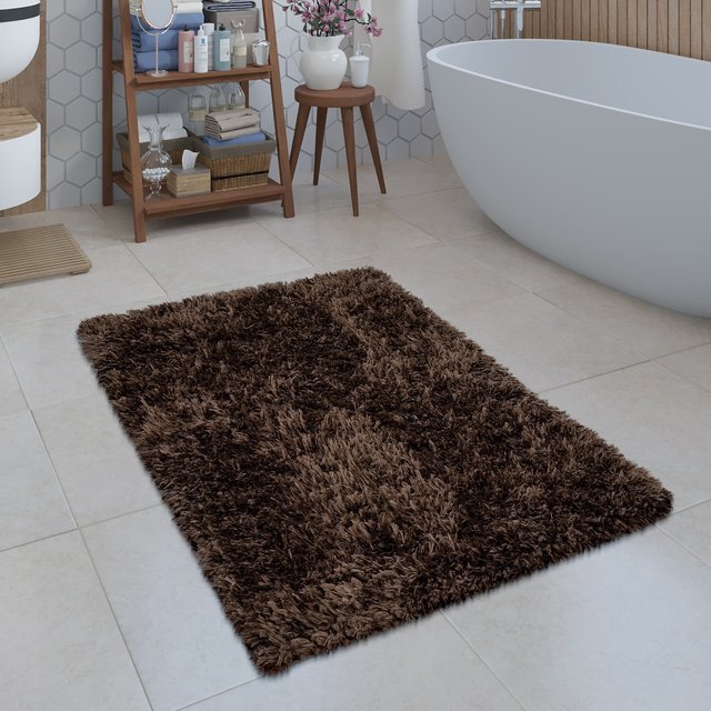 Badematte Kandela braun B/B: 60 x 100 cm - Bild 1