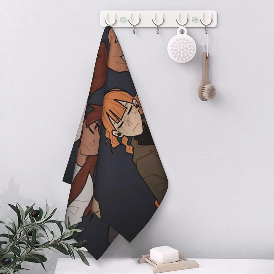 Ka Chen Muxi Baumwollhandtuch für Gesicht und Pool, Weiß, B: 30 cm, H: 60 cm - Bild 2