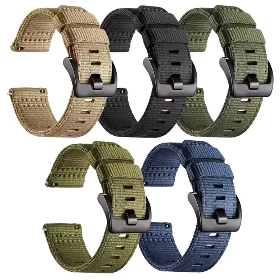 JSPSTA Uhrenarmband Nylon, Textil/NATO, 24 mm, Unisex - Bild 2