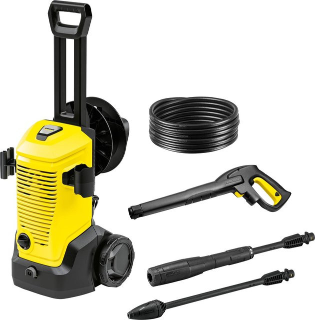Kärcher Hochdruckreiniger K 4 Premium Universal in Gelb-schwarz mit 130 bar und Vario Power Jet sowie Dreckfräser - Bild 1