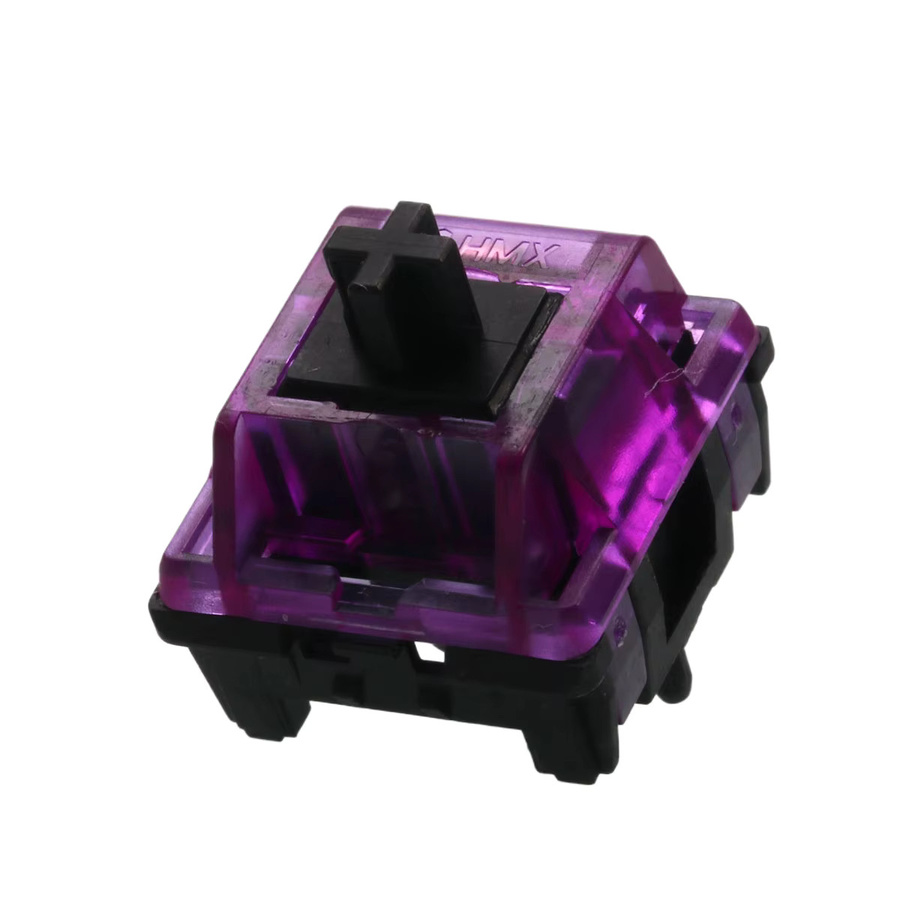 HMX Cthulhu Linear Switches, vorgeschmiert, 5-Pin, HotSwap, M1 Stem, Purple, für mechanische MX-Tastaturen - Bild 3