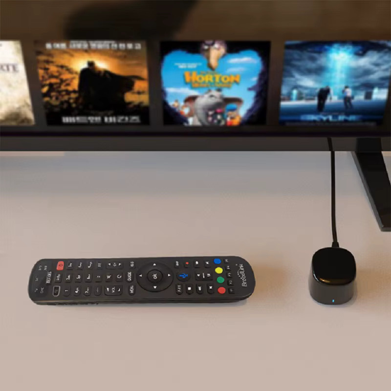 Broadlink RM4C mini Universal Wifi IR Fernbedienung in Schwarz, kompatibel mit Alexa und Google Assistant - Bild 2