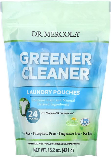 Dr. Mercola Greener Cleaner Waschmittel-Pods duftfrei 431 g - Bild 1