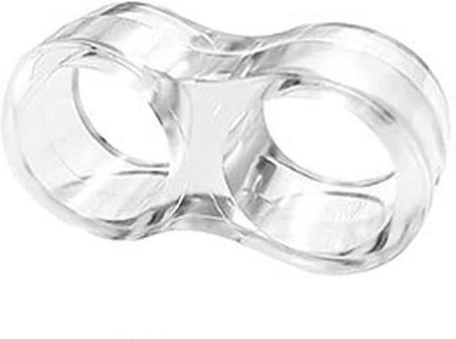 Binchi Türstopper aus Silikon als Wandschutz und Möbelschutz in Transparent - Bild 1