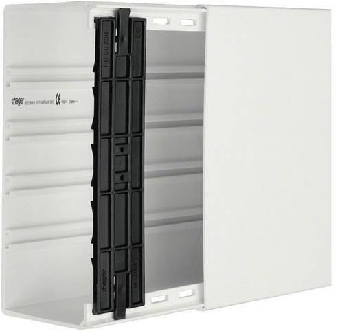 Hager Kabelkanal FB9923009016 Weiß B/H/L: 23 x 10 x 200 cm - Bild 1