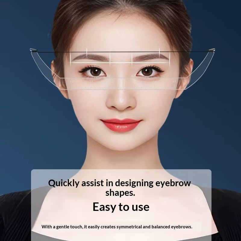KittenBaby Microblading Augenbrauen Mapping Lineal, Permanent Make-Up Hilfswerkzeug - Bild 2