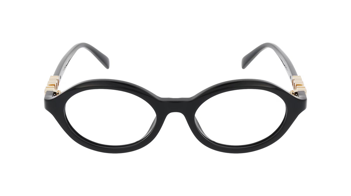 Gucci GG2153O Korrektionsbrille Damen, Vollrand, Rund, Acetat, schwarz - Bild 1