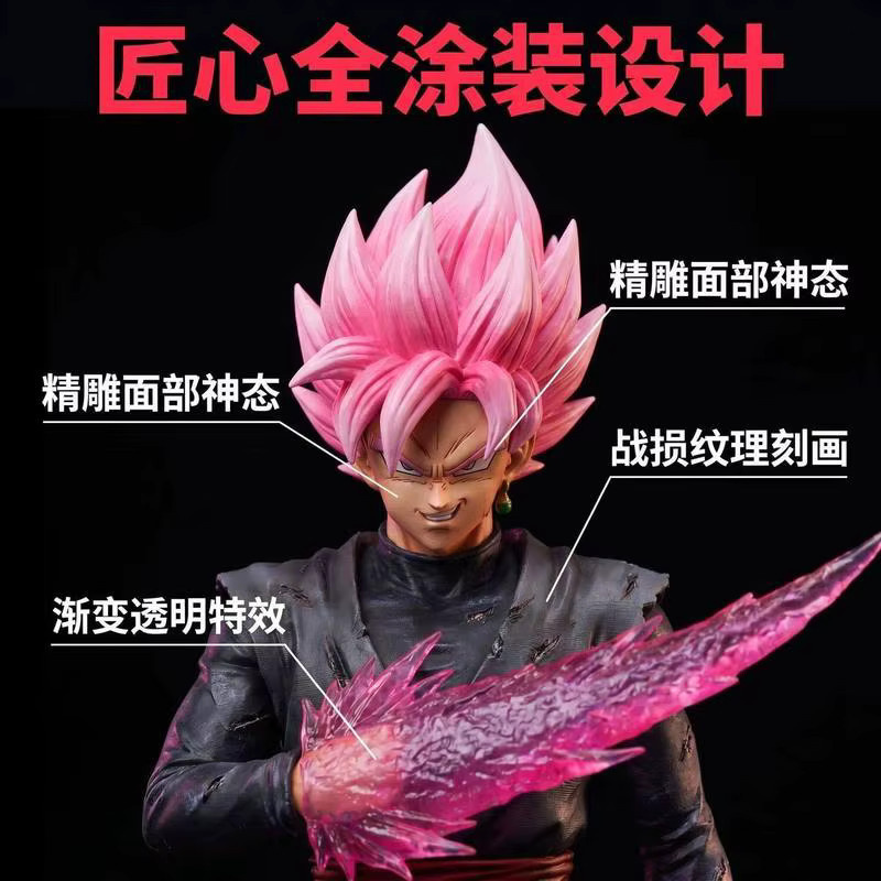 Jt Studio Toys Dragon Ball Zamasu Goku Black, Anime-Figur, 1/6 Statue - Bild 2