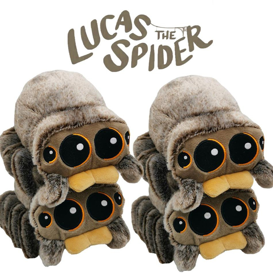 Yiran toy 1 Lucas the Spider Spinnen Plüschtier Schwarz ab 3-6 Jahre - Bild 2