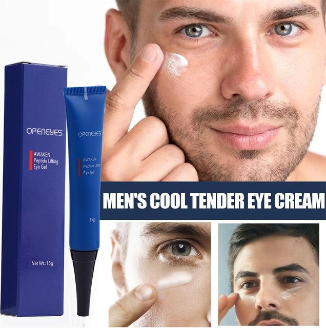 Openeyes Awaken Peptide Lifting Eye Gel, 15g, Herren - Bild 1