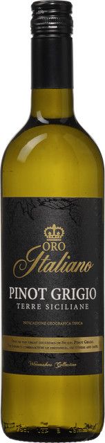 Oro Italiano Pinot Grigio Weißwein, Sizilien, 0,75 l - Bild 1