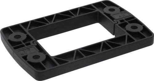 Wiska CV 6 V0 BK 10108185 Verriegelungsrahmen aus Kunststoff in Schwarz, B: 6,9 cm, H: 1,15 cm, T: 0,8 cm - Bild 1