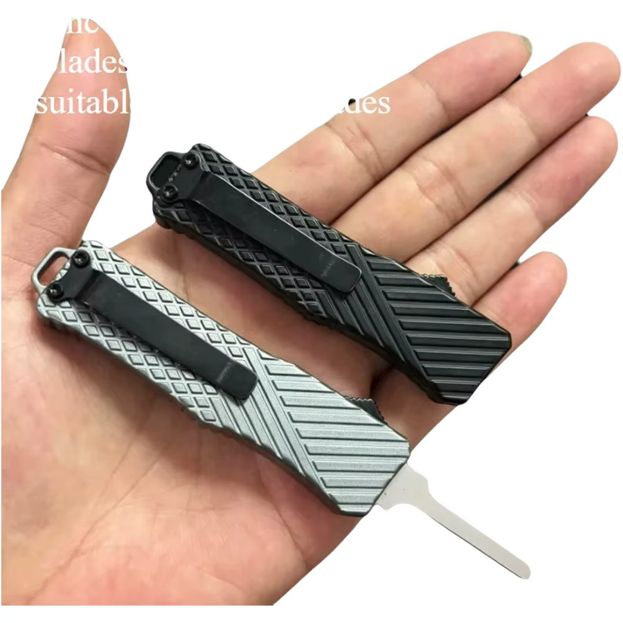 Multifunktionales Messergriffwerkzeug aus Zinklegierung in Silber, passend für Nr. 23 Klingen (Klingen nicht im Lieferumfang enthalten) - Bild 1