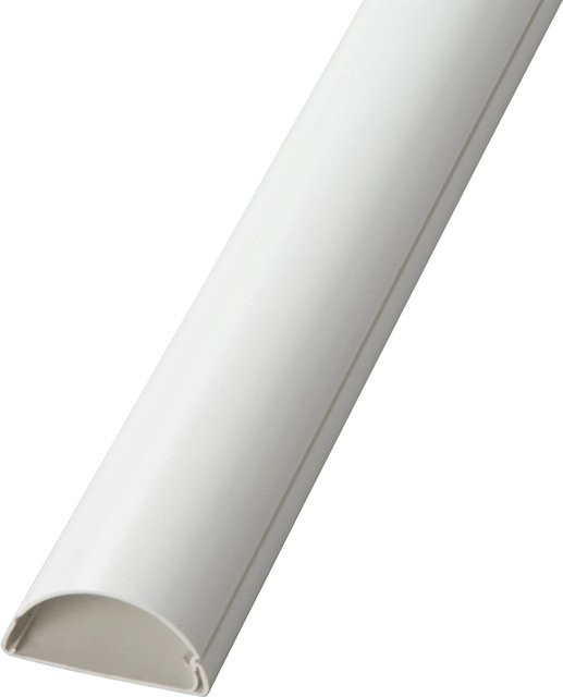 D-Line Kabelkanal Weiß mit Klebefläche B: 50 mm, H: 25 mm, Länge: 1,5 m - Bild 1