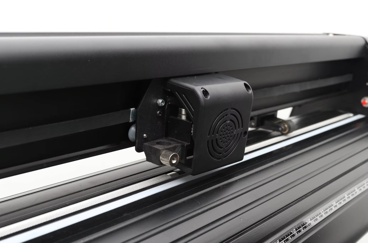 BMAD KH-720 Vinyl-Schneidemaschine 28 Zoll mit Ständer, halbautomatische Plotter-Schneidemaschine für Kontur-Aufkleber und Schilderherstellung in Schwarz - Bild 3